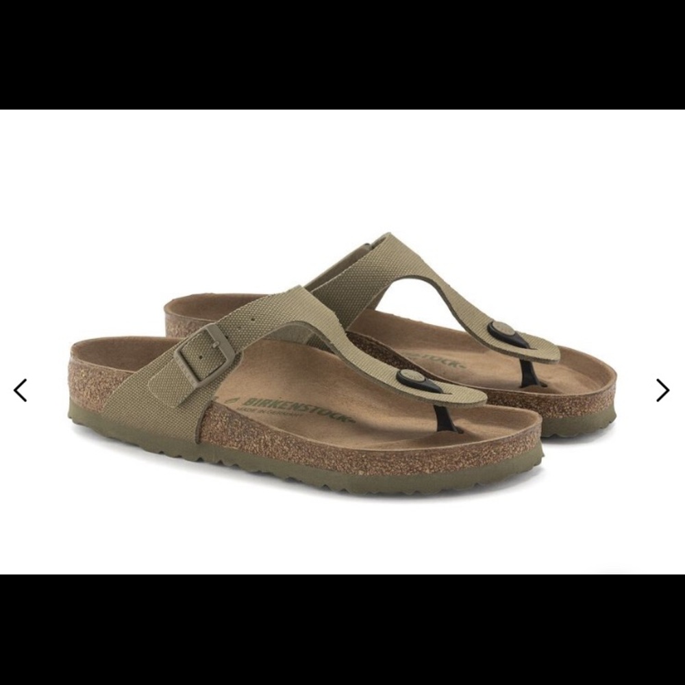 Birkenstock Gizeh Vegan Khaki